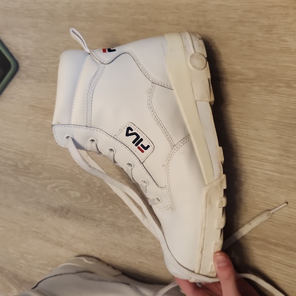 Fila grunge 2 (II) mid combat boot women's 8 - Picture 3 of 8